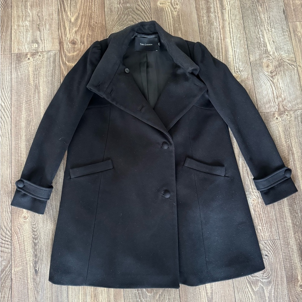 Tara Jarmon Black Women's Coat